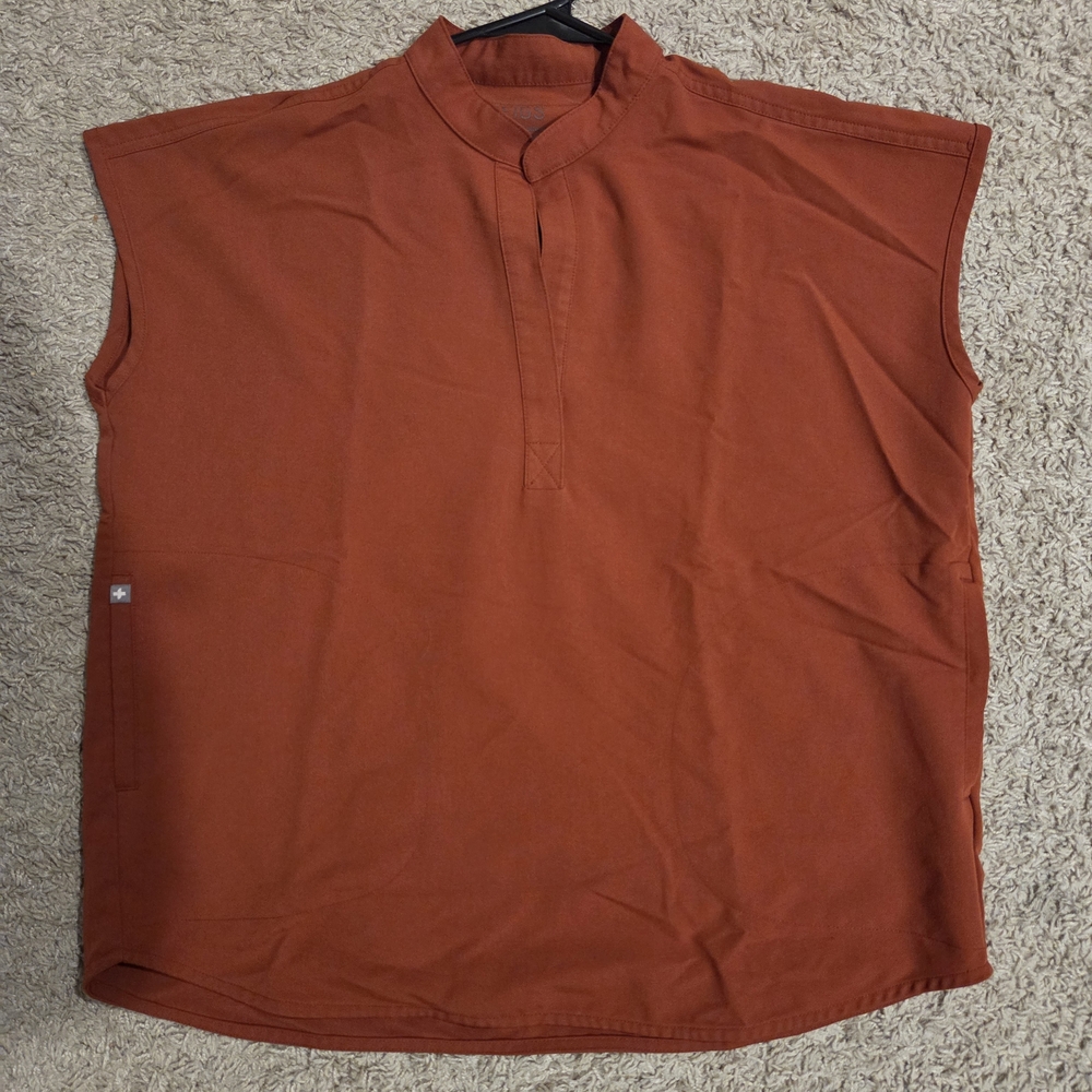 Figs Auburn Rafaela Oversized Scrubtop In Small